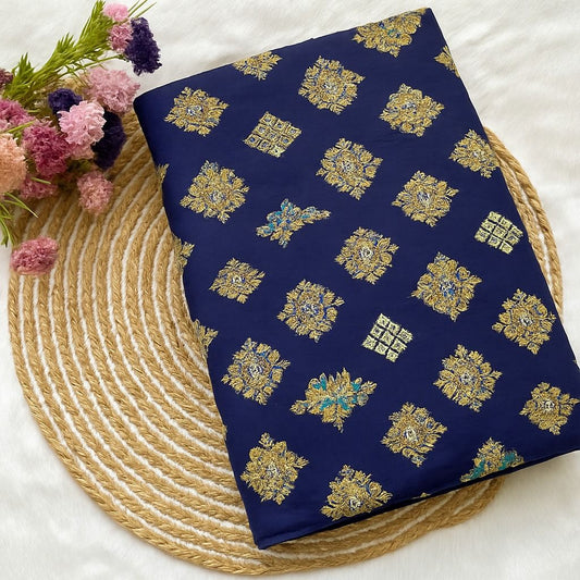 2 Piece Unstitch Glitter Lawn