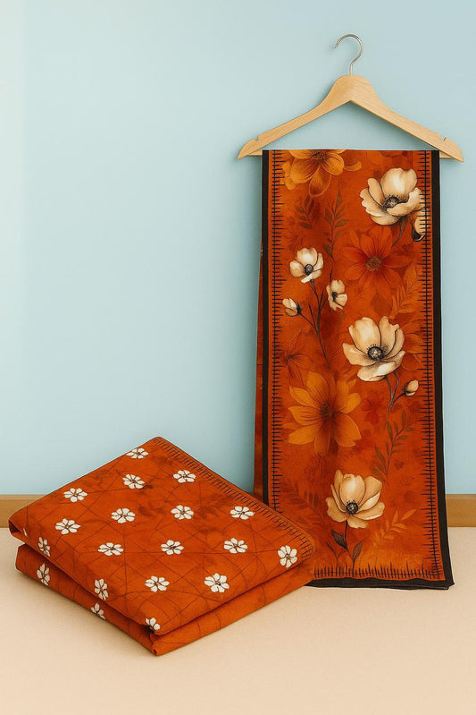 Alkaram Mahnoor Stone Lilan 3 Piece Unstitch